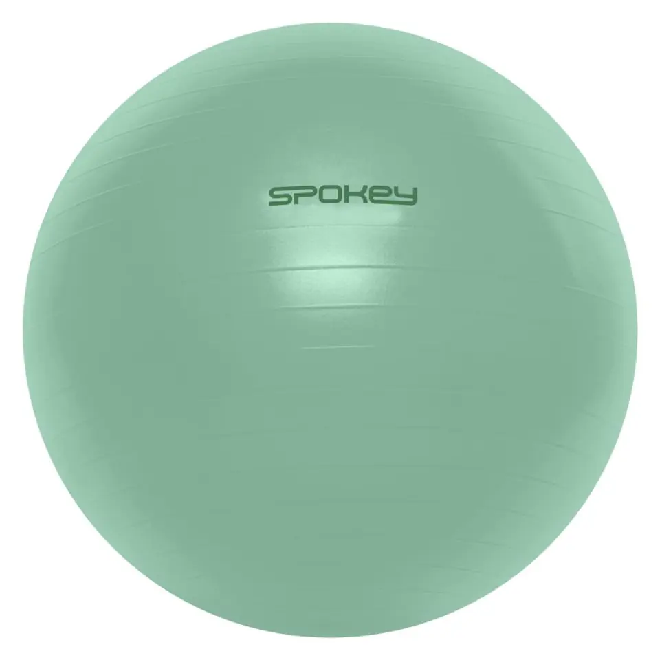 ⁨Piłka gimnastyczna Spokey Fitball (kolor Zielony, rozmiar 55 CM)⁩ w sklepie Wasserman.eu