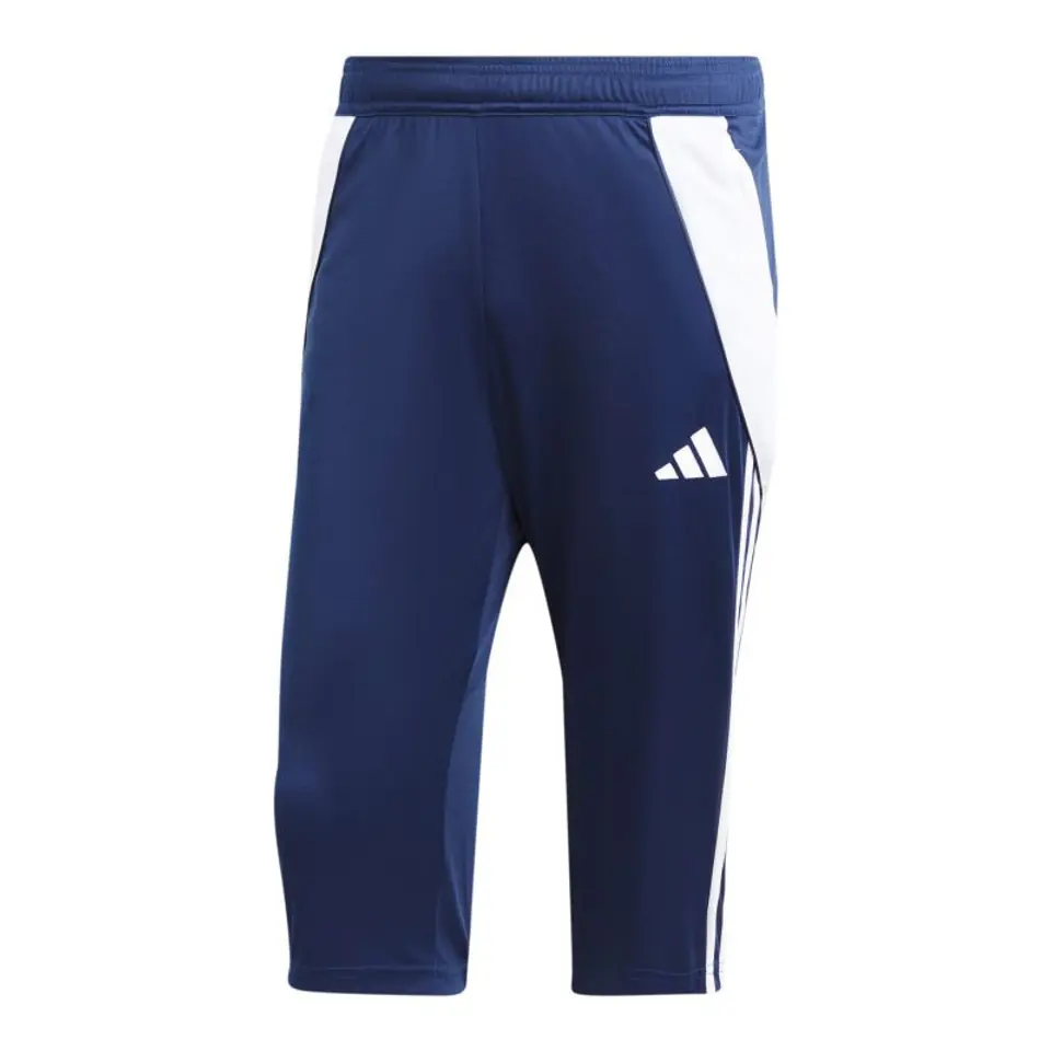 ⁨Spodnie adidas Tiro 24 3/4 M (kolor Granatowy, rozmiar S (173cm))⁩ w sklepie Wasserman.eu