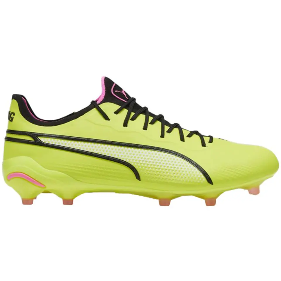 ⁨Buty piłkarskie Puma King Ultimate FG/AG M 107563 (kolor Żółty, rozmiar 45)⁩ w sklepie Wasserman.eu