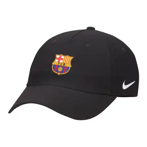 ⁨Czapka z daszkiem Nike FC Barcelona Club FN4859 (kolor Czarny, rozmiar L/XL)⁩ w sklepie Wasserman.eu