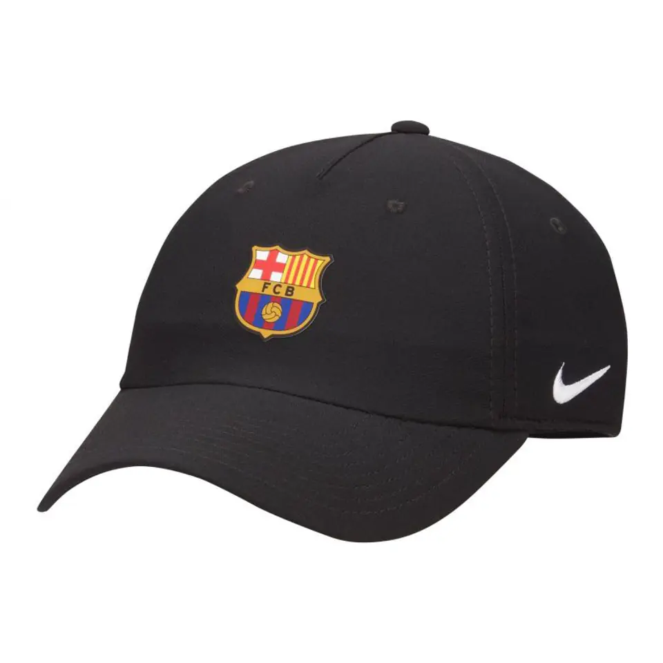 ⁨Czapka z daszkiem Nike FC Barcelona Club FN4859 (kolor Czarny, rozmiar M/L)⁩ w sklepie Wasserman.eu