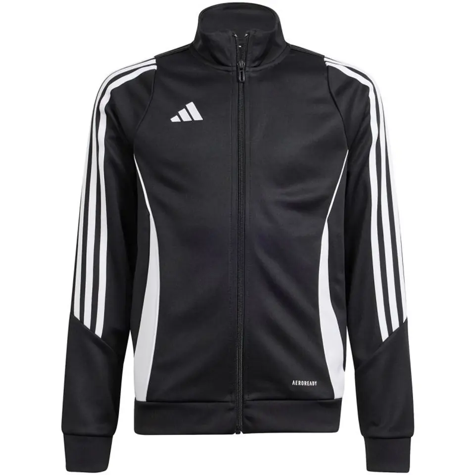 ⁨Bluza dla dzieci adidas Tiro 24 Training czarna IJ9958 116cm⁩ at Wasserman.eu