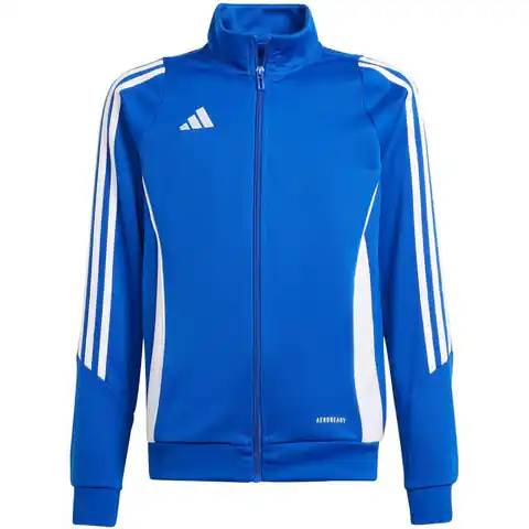 ⁨Bluza adidas Tiro 24 Training Jr (kolor Niebieski, rozmiar 140cm)⁩ w sklepie Wasserman.eu