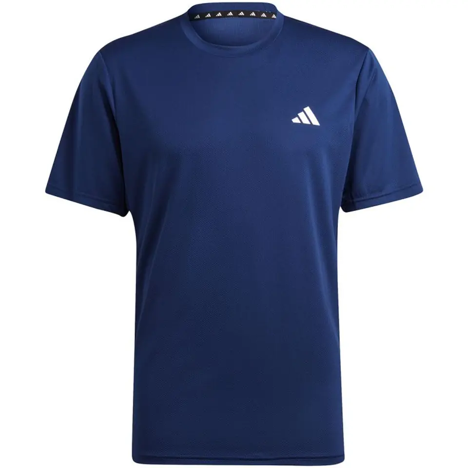 ⁨Koszulka adidas Train Essentials Training Tee M (kolor Granatowy, rozmiar S)⁩ w sklepie Wasserman.eu