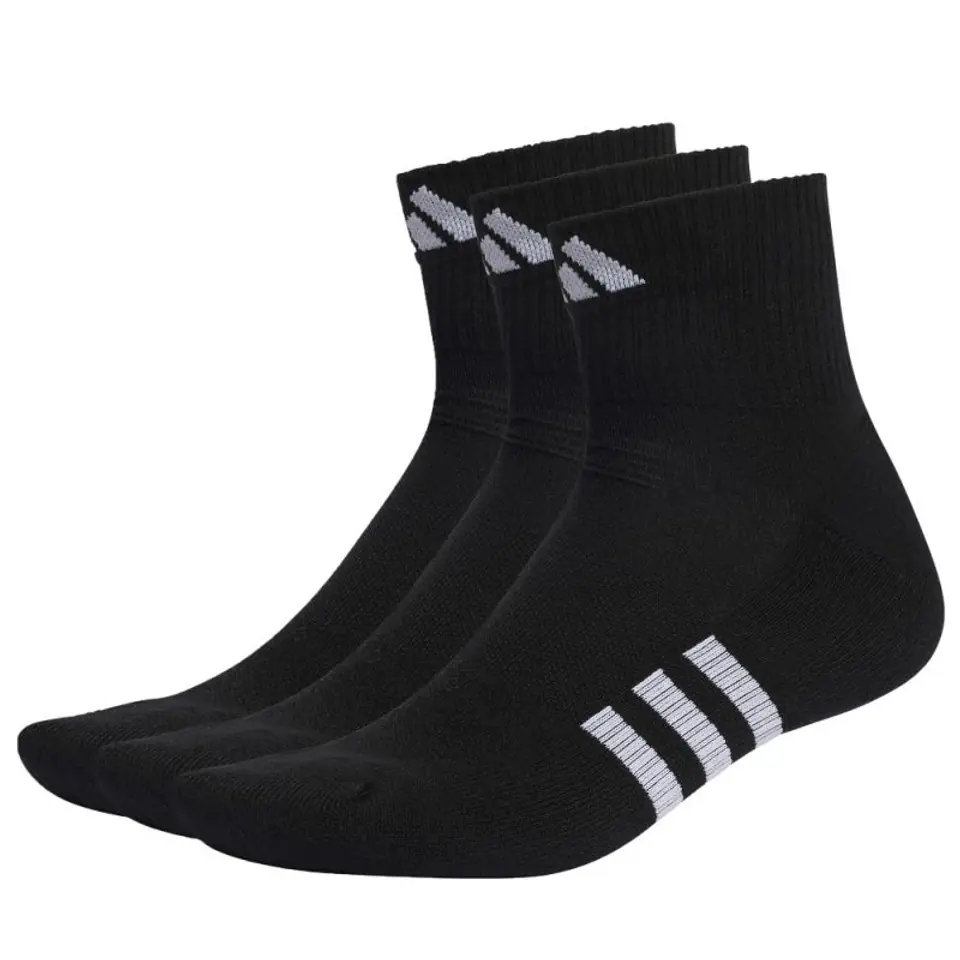 ⁨Skarpety adidas Performance Cushioned MD-Cut Socks 3PP (kolor Czarny)⁩ w sklepie Wasserman.eu