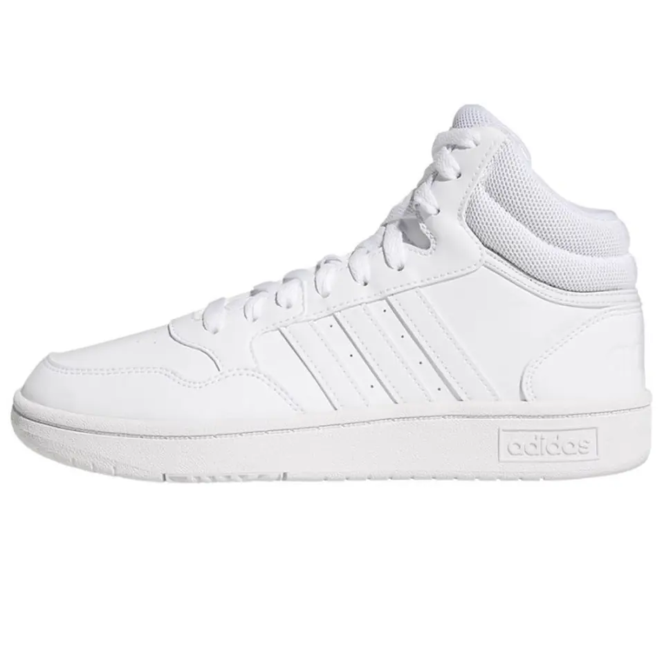 ⁨Buty adidas Hoops Mid 3.0 W (kolor Biały, rozmiar 40 2/3)⁩ w sklepie Wasserman.eu