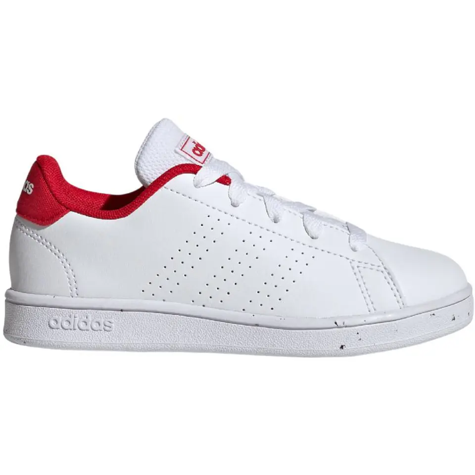 ⁨Buty adidas Advantage Lifestyle Court Lace Jr (kolor Biały, rozmiar 38 2/3)⁩ w sklepie Wasserman.eu
