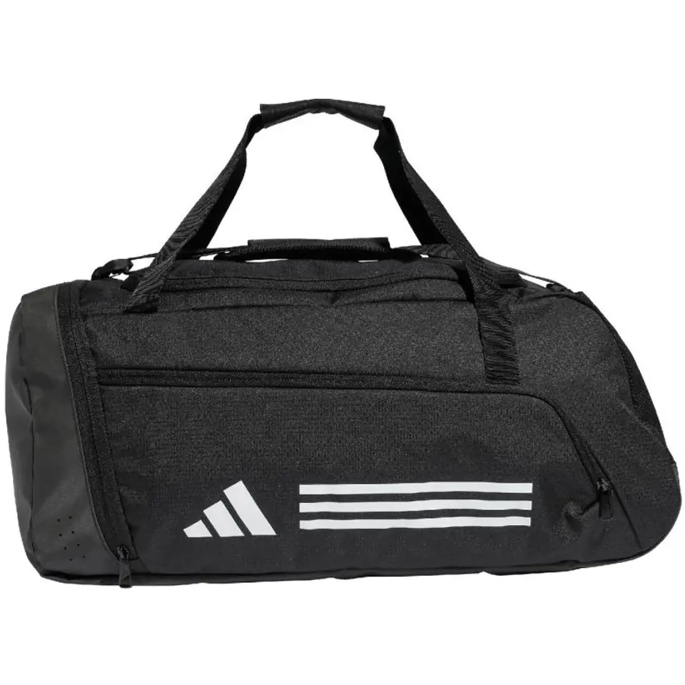 ⁨Torba adidas Essentials 3-Stripes Duffel Bag (kolor Czarny)⁩ w sklepie Wasserman.eu