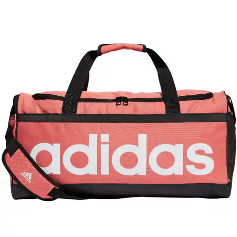 ⁨Torba adidas Essentials Linear Duffel Bag (kolor Pomarańczowy)⁩ w sklepie Wasserman.eu