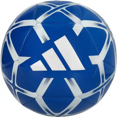 ⁨Piłka nożna adidas Starlancer Club (kolor Niebieski, rozmiar 4)⁩ w sklepie Wasserman.eu
