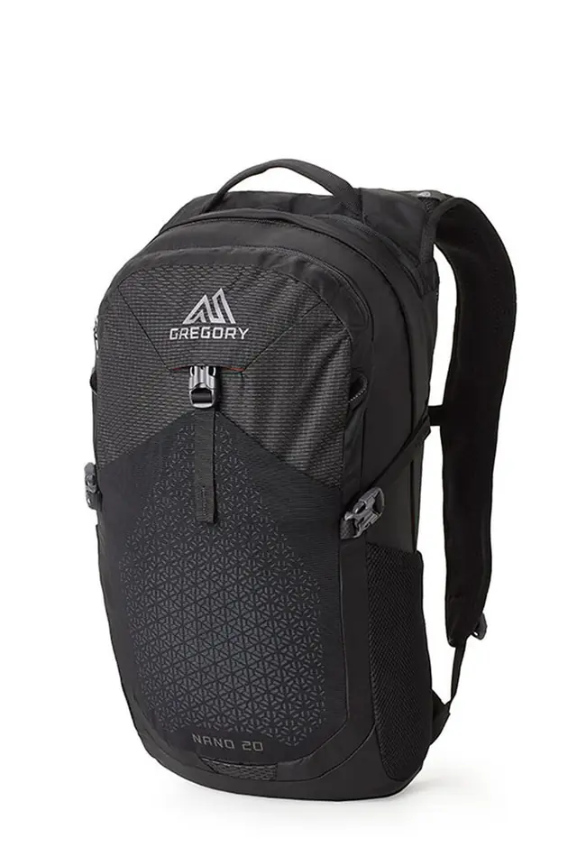 ⁨Multipurpose Backpack - Gregory Nano 20 Obsidian Black⁩ at Wasserman.eu