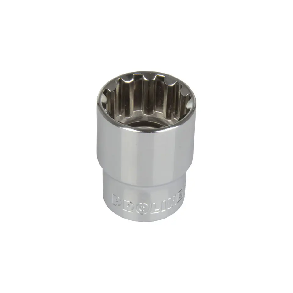 ⁨SPLINE SOCKET CRV 1/2" M9 PROLINE⁩ at Wasserman.eu