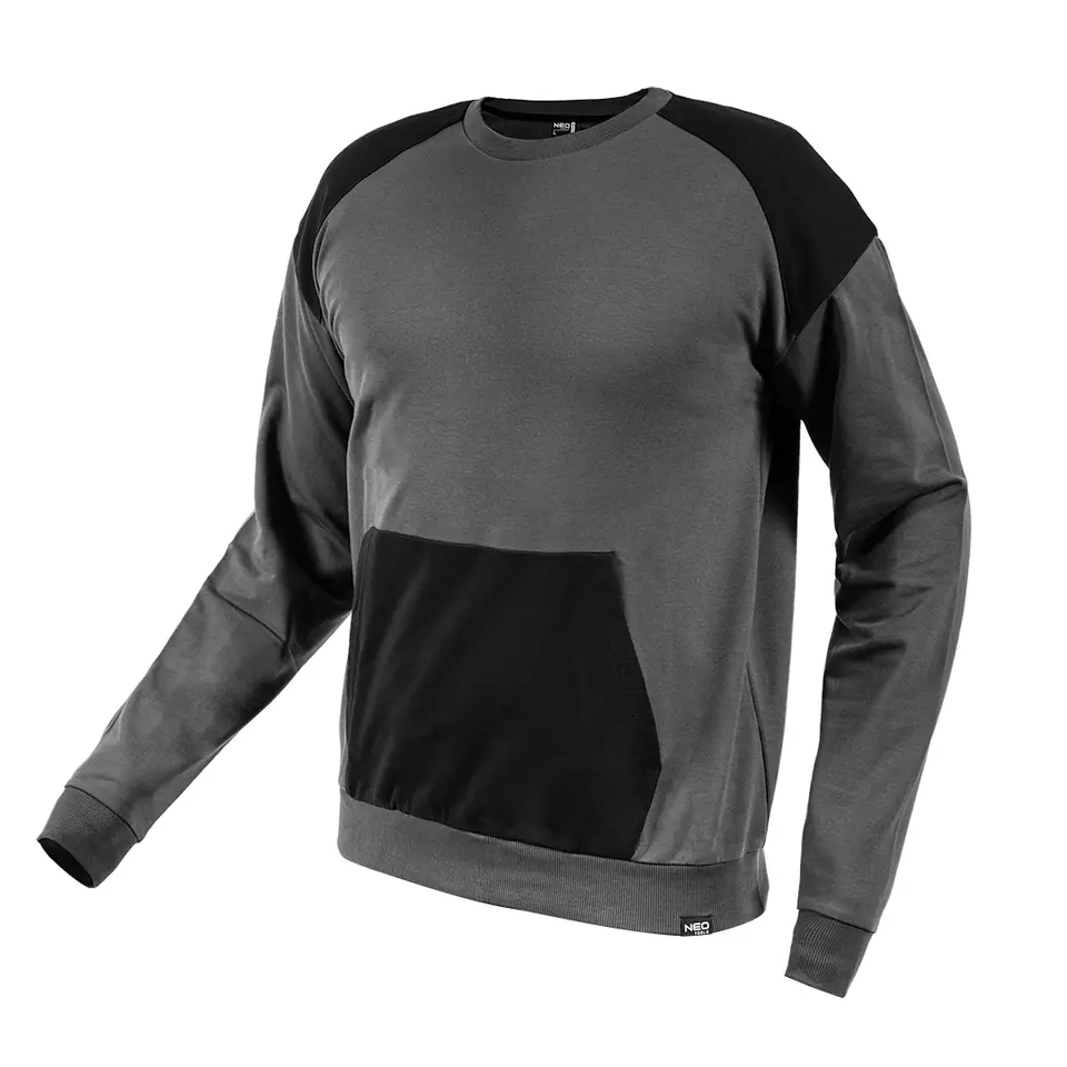 ⁨Bluza COMFORT, szaro-czarna, rozmiar M⁩ w sklepie Wasserman.eu
