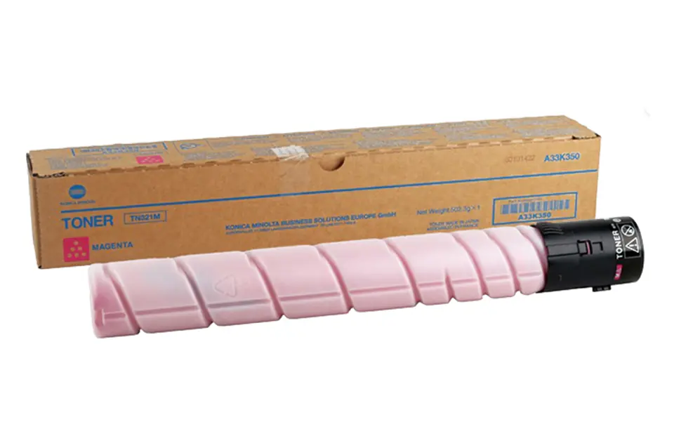 ⁨Konica Minolta original toner cartridge TN321M, magenta, 25000s, A33K350, Konica Minolta Bizhub C224, C284, C364, O⁩ at Wasserman.eu