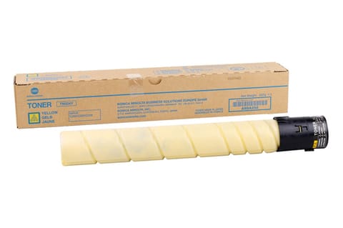 ⁨Konica Minolta original toner cartridge A8DA250, yellow, 26000s, TN324Y, Konica Minolta Bizhub C258,C308,C368, O⁩ at Wasserman.eu