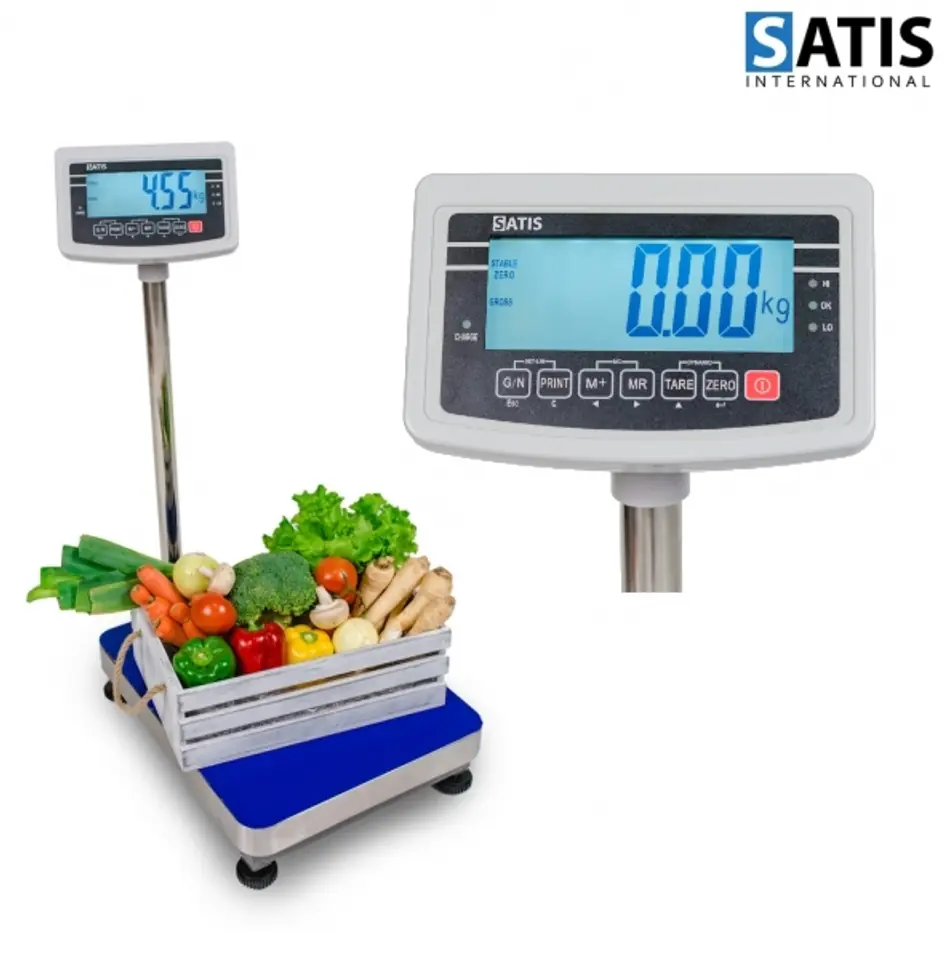 ⁨SATIS WAGA MAGAZYNOWA TS 30x30cm VW⁩ w sklepie Wasserman.eu