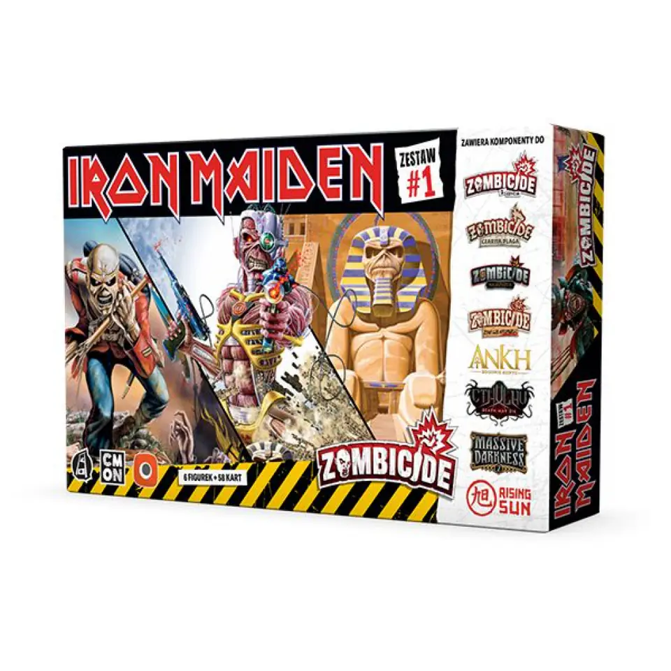 ⁨GRA IRON MAIDEN PACK 1 dodatek - PORTAL GAMES⁩ w sklepie Wasserman.eu