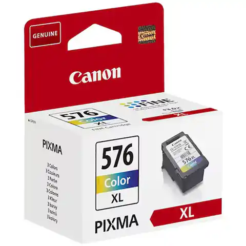⁨Canon CL-576XL EUR Color XL Ink Cartridge | Canon Ink cartridges | Colour (cyan, magenta, yellow)⁩ at Wasserman.eu