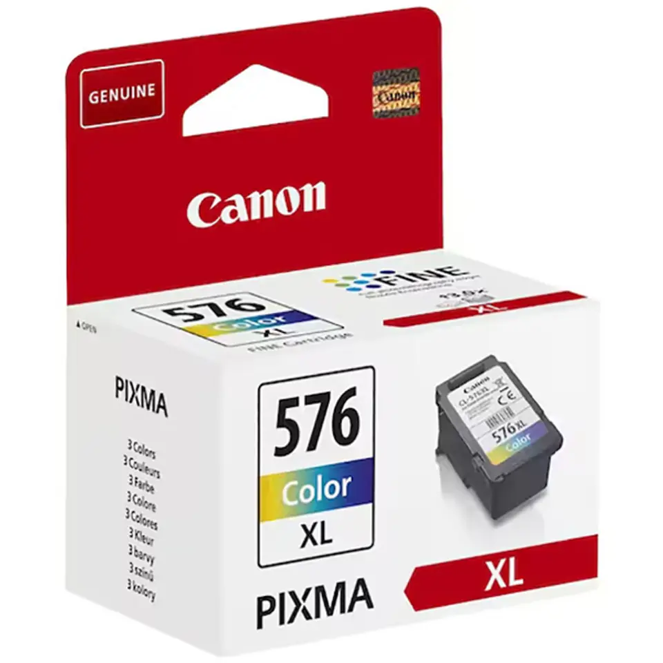 ⁨Canon oryginalny ink / tusz CL-576 XL, 5441C001, CMY, 300s, high capacity⁩ w sklepie Wasserman.eu