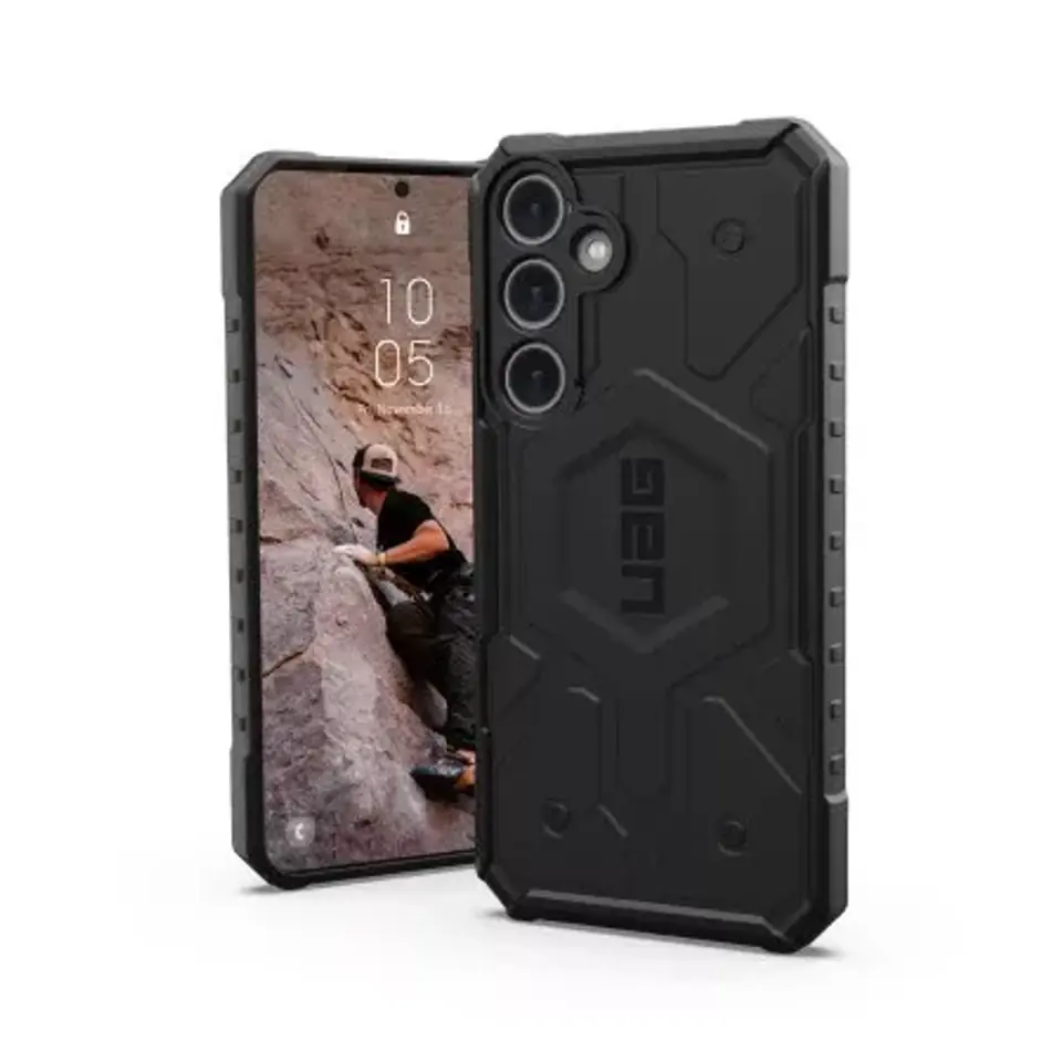 ⁨Etui UAG Pathfinder Magnet - obudowa ochronna do Samsung Galaxy S24 Plus 5G z wbudowanym modułem magnetycznym (black)⁩ w sklepie Wasserman.eu