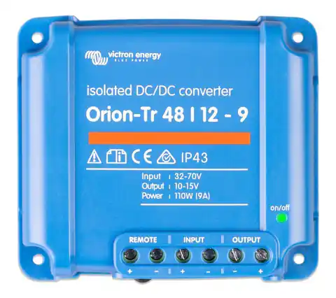 ⁨Victron Energy Orion-Tr 48/12-9 110 W DC-DC isolated converter (ORI481210110)⁩ at Wasserman.eu