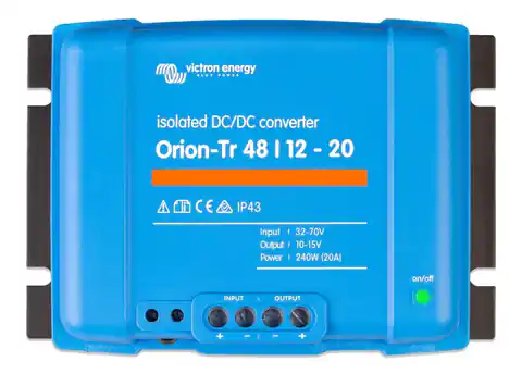 ⁨Victron Energy Orion-Tr 48/12-20A DC-DC 240 W isolated converter⁩ at Wasserman.eu