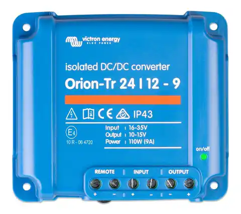 ⁨Victron Energy Converter Orion-Tr DC-DC 24/12-9A 110W isolated⁩ at Wasserman.eu