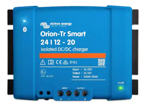 ⁨Victron Energy Konwerter Orion-Tr Smart 24/12-20A Isolated DC-DC charger⁩ w sklepie Wasserman.eu