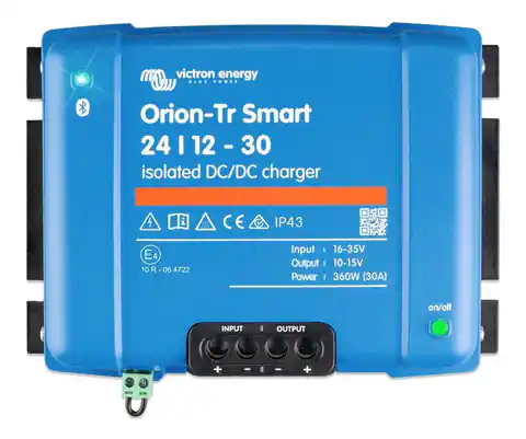 ⁨Victron Energy Konwerter Orion-Tr Smart 24/12-30A Isolated DC-DC charger⁩ w sklepie Wasserman.eu