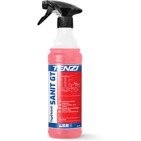 ⁨Płyn TENZI TOPEFEKT SANIT GT do codziennego mycia łazienki 0,6l. (W-04/600)⁩ w sklepie Wasserman.eu