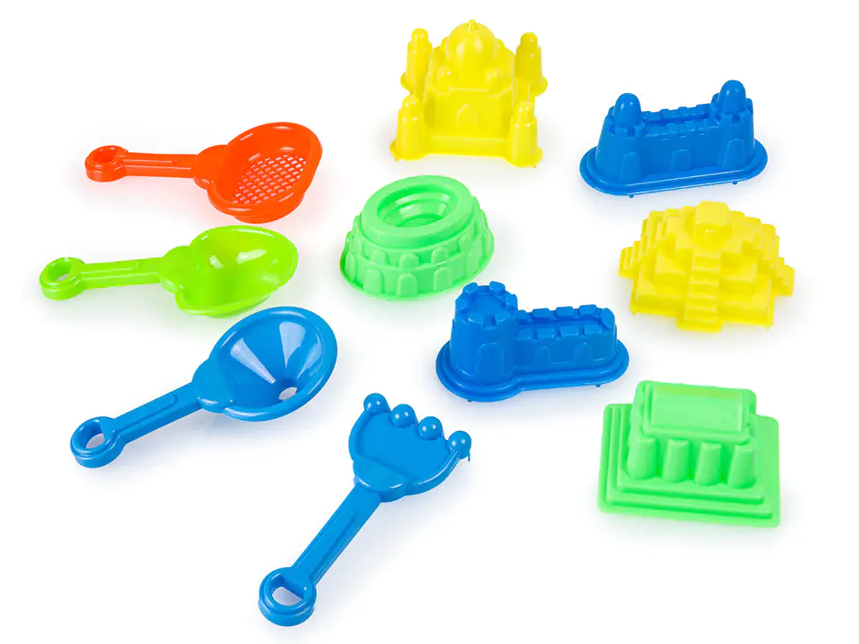 Akcesoria do piasku kinetycznego 10sztuk w sklepie Wasserman.eu