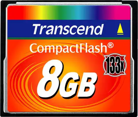 ⁨TRANSCEND CF 8 GB Memory Card Plastic Case⁩ at Wasserman.eu