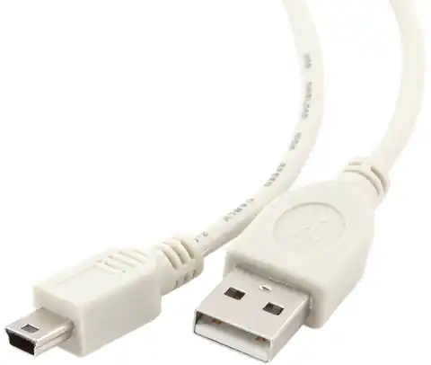 ⁨USB cable GEMBIRD mini B (5-pin) 1.8⁩ at Wasserman.eu
