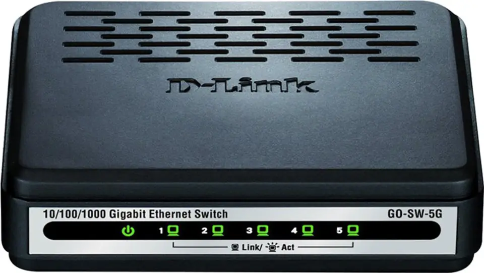 ⁨Przełącznik D-LINK GO-SW-5G/E (5x 10/100/1000 )⁩ w sklepie Wasserman.eu