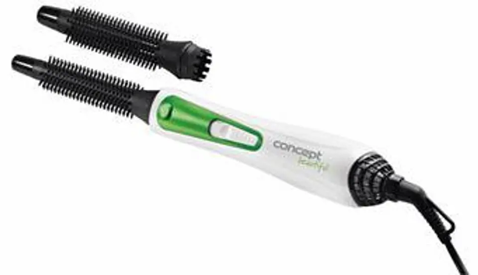 ⁨Concept KF-1310 Hot air brush Green, White 400 W 0.19 m⁩ at Wasserman.eu