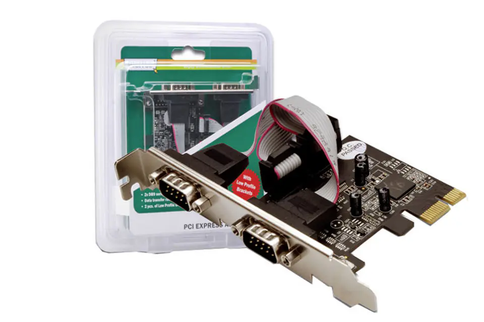 ⁨DIGITUS DS-30000 2x DB9 controller⁩ at Wasserman.eu