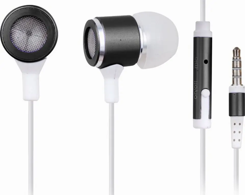 ⁨Headphones with microphone GEMBIRD 0.9 m 3.5 mm plug⁩ at Wasserman.eu