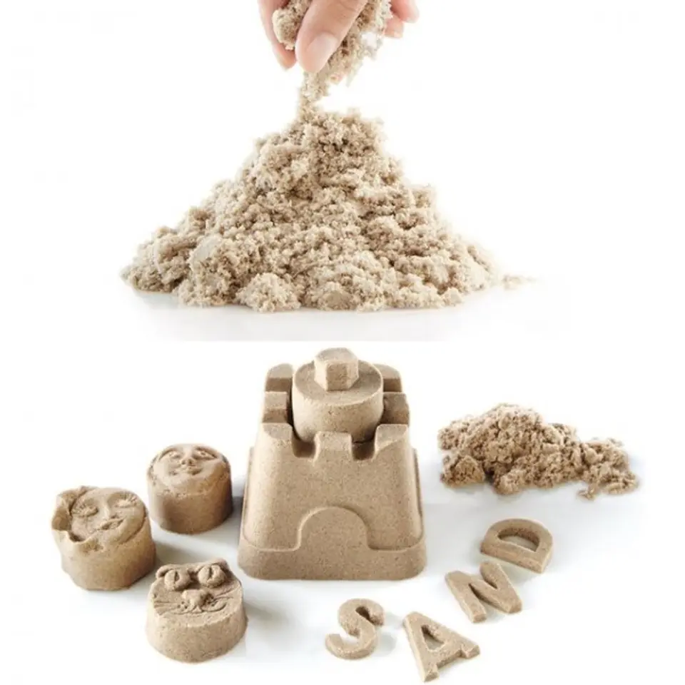 ⁨Kinetic sand 1kg in a bag natural beige⁩ at Wasserman.eu