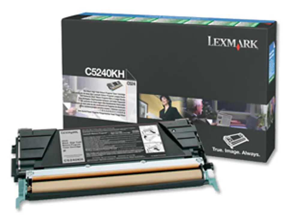 ⁨LEXMARK 00C5240KH Black Toner Cartridge⁩ at Wasserman.eu