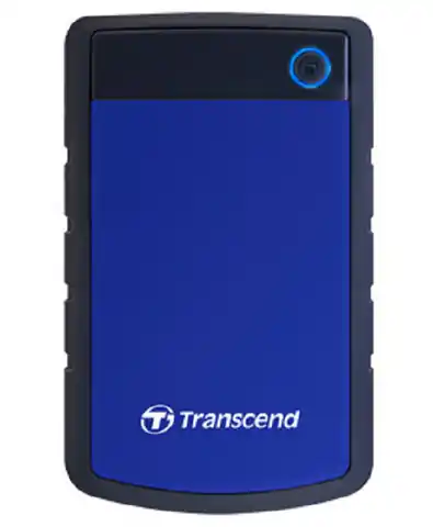 ⁨TRANSCEND StoreJet 25H3 external hard drive 2TB Blue TS2TSJ25H3B TS2TSJ25H3B⁩ at Wasserman.eu