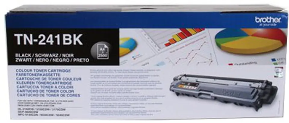 ⁨BROTHER TN241BK toner cartridge⁩ at Wasserman.eu