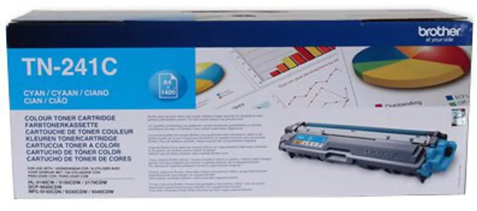 BROTHER TN241C Toner Cartridge at Wasserman.eu