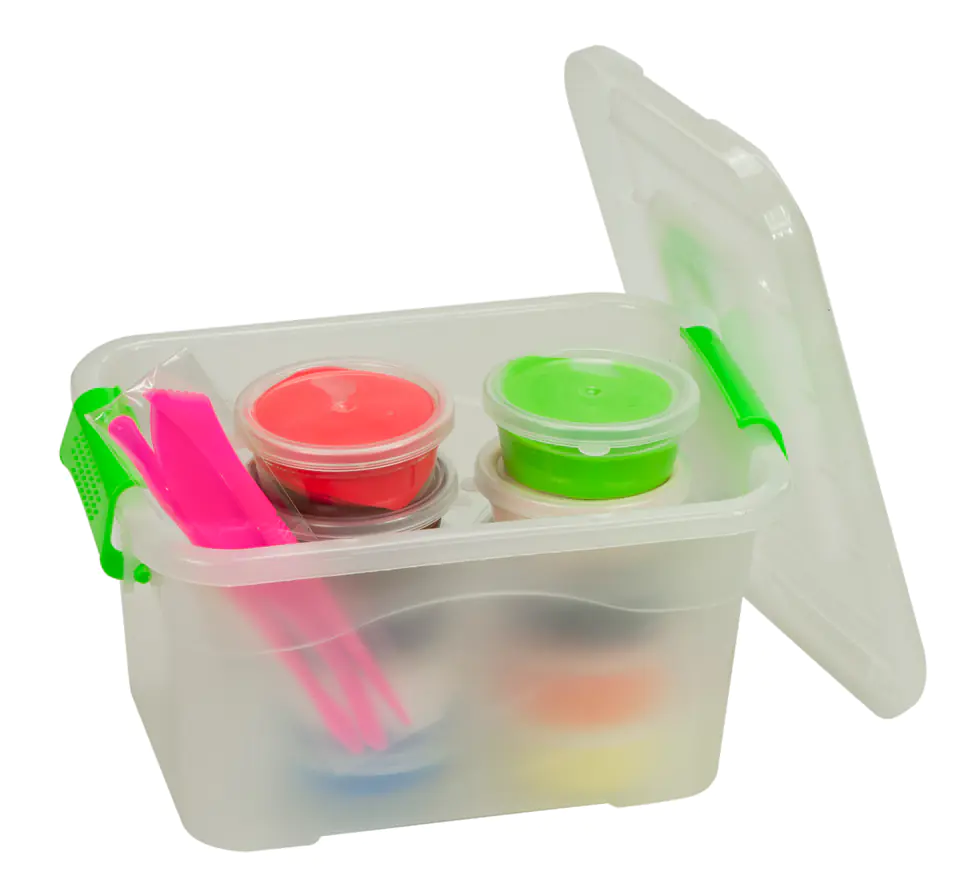 Magiczna piankolina 12x15g kol +3 radełka box w sklepie Wasserman.eu