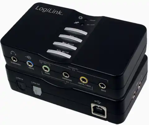 ⁨Karta dźwiękowa LOGILINK USB Sound Box 7.1 8-Channel UA0099⁩ w sklepie Wasserman.eu