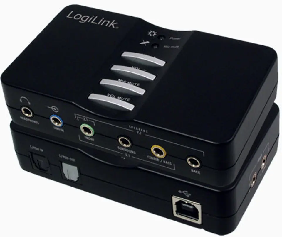 ⁨Karta dźwiękowa LOGILINK USB Sound Box 7.1 8-Channel UA0099⁩ w sklepie Wasserman.eu