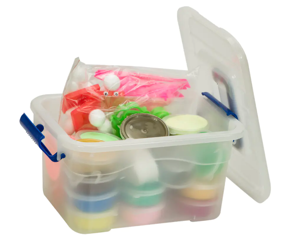 Magiczna piankolina 24x15g kol + akcesoria box w sklepie Wasserman.eu