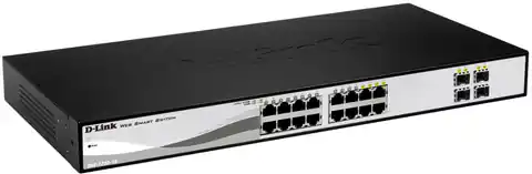 ⁨D-Link DGS-1210-16 network switch Managed L2 Black, Gray⁩ at Wasserman.eu