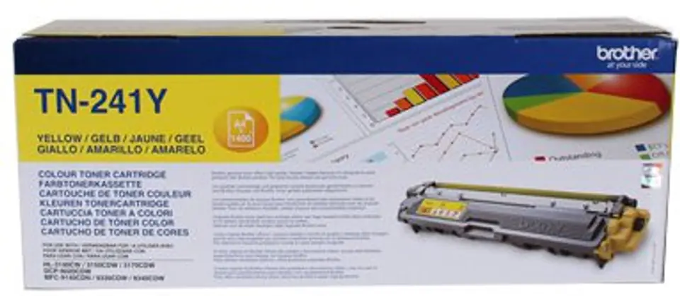Toner cartridge BROTHER TN241Y at Wasserman.eu