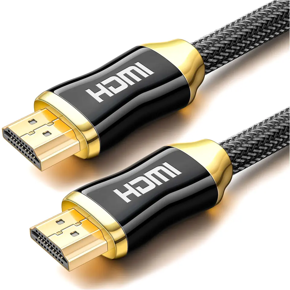 ⁨Kabel przewód adapter Alogy HDMI - HDMI 2.0 4K 60Hz 3D 2m⁩ w sklepie Wasserman.eu