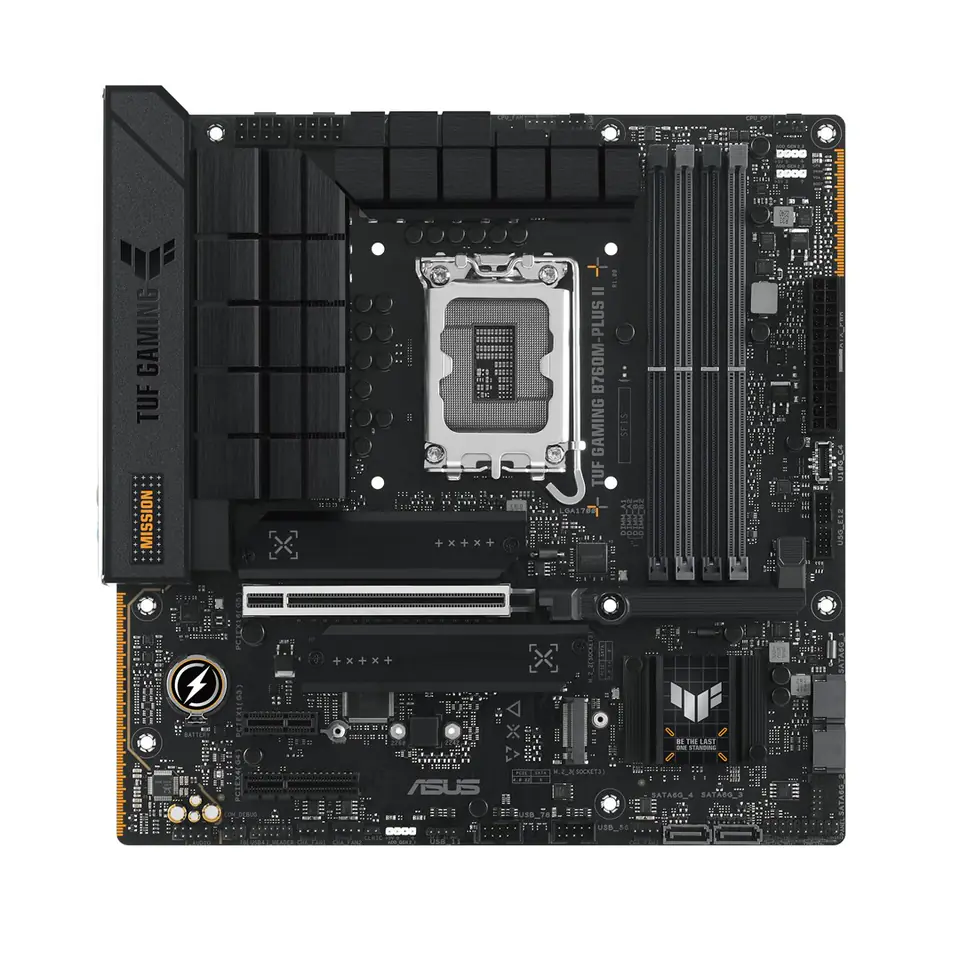 ⁨ASUS TUF GAMING B760M-PLUS II Intel B760 LGA 1700 micro ATX⁩ at Wasserman.eu